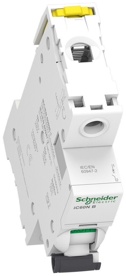 Acti 9 A9F78150 Автоматический выключатель однополюсный 50А (6 кА, B) Schneider Electric - фото №3