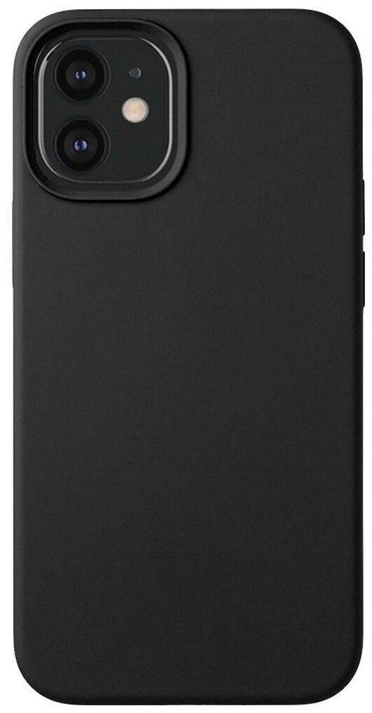 Чехол-крышка Deppa для Apple iPhone 12 mini, силикон, черный - фото №2