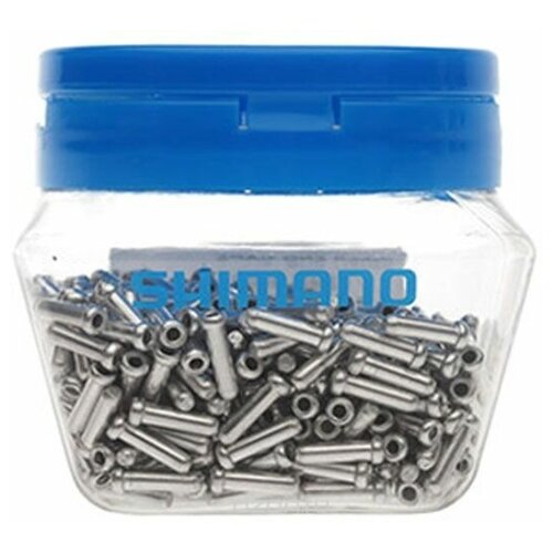 фото Концевик троса тормоза shimano brake inner caps (500шт)