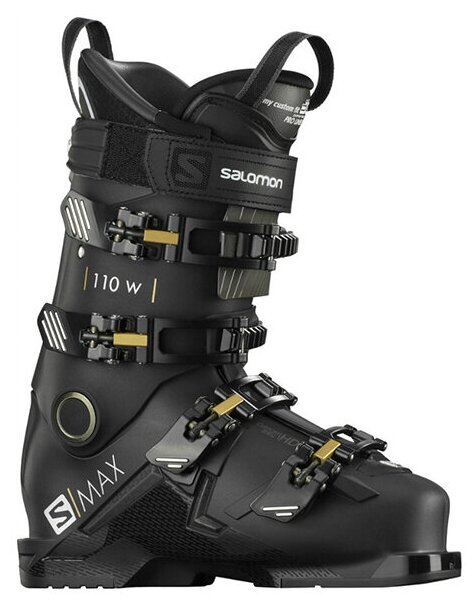 Горнолыжные ботинки Salomon S/Max 110 W Black/Gold (20/21) (23.5)