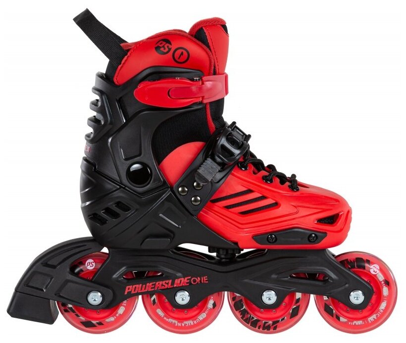 Роликовые коньки Powerslide 2022 Khaan Junior LTD Red (EUR:27-30)