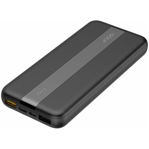 фото Внешний аккумулятор golf g92 pd+qc/ powerbank 10000 mah/ 3a, max 18w/ черный