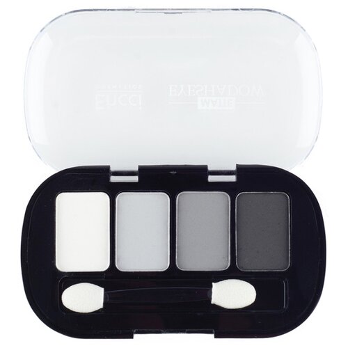 Палетка матовых теней для век MATTE EYESHADOW 4 оттенка, тон 06