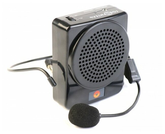 Громкоговоритель мегафон усилитель голоса PM-72 с аккумулятором и AUX