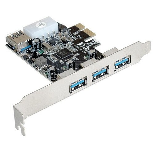 EXEGATE USB- EX283720RUS  EXE-367 PCI-E 2.0, 3 USB3.0 ext + 1 USB3.0 int,  .  OEM