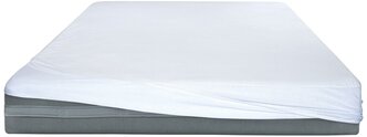 Наматрасник непромокаемый Бережный, размер 140х200/20, натяжная мембрана, хлопок 80%, полиэстер 20%