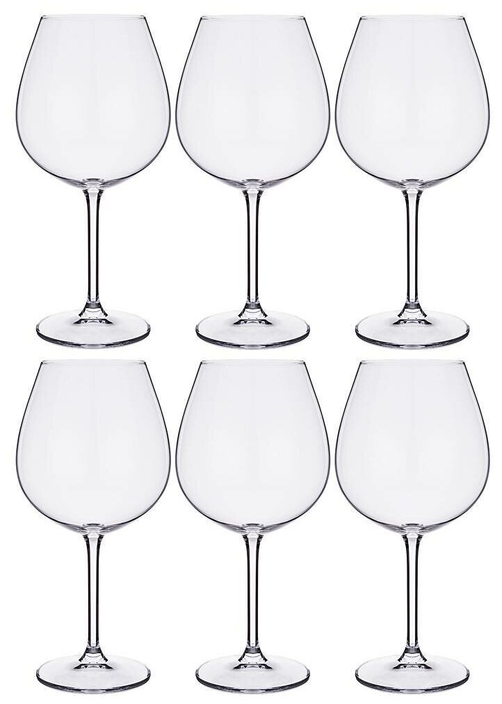 Набор бокалов для вина из 6 шт gastro/colibri 650 мл высота 22 см