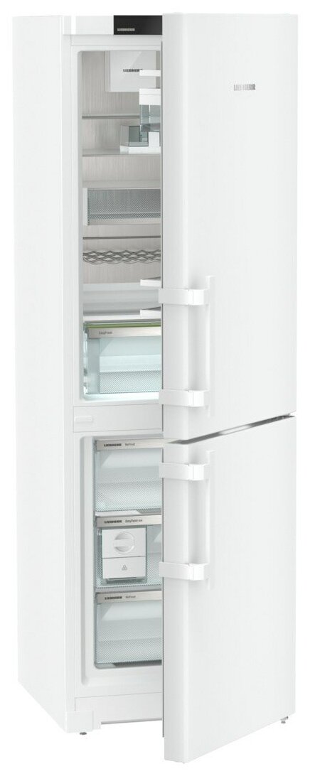 Холодильник Liebherr/ Prime, EasyFresh, МК NoFrost, 3 контейнера МК, в. 185,5 см, ш. 60 см, класс ЭЭ A++, ручки с толкателями, белый цвет - фотография № 5