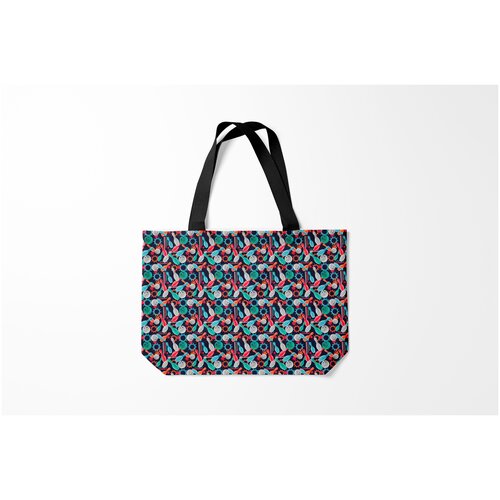 фото Сумка-шоппер / 46х35 см / разное спортивное / боулинг burnettie