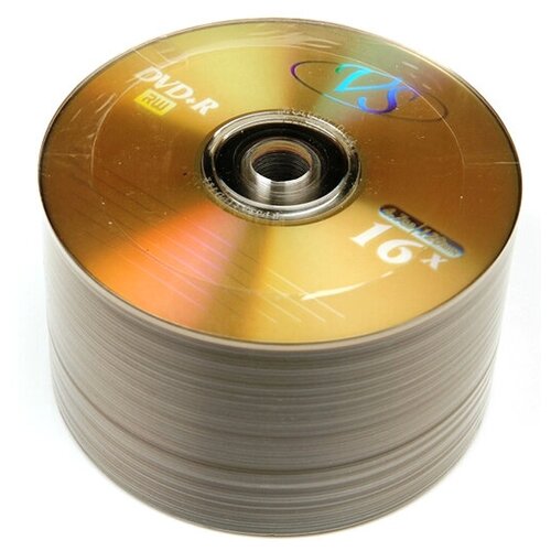 фото Vs диск dvd+r vs 4.7gb 16x bulk, 50шт