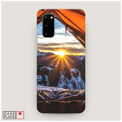 фото Чехол пластиковый samsung galaxy s20 горы 7 case place