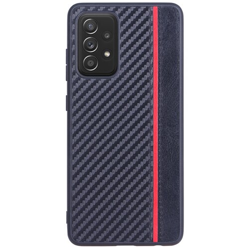 фото Чехол-накладка g-case carbon для samsung galaxy a52 sm-a525f черный