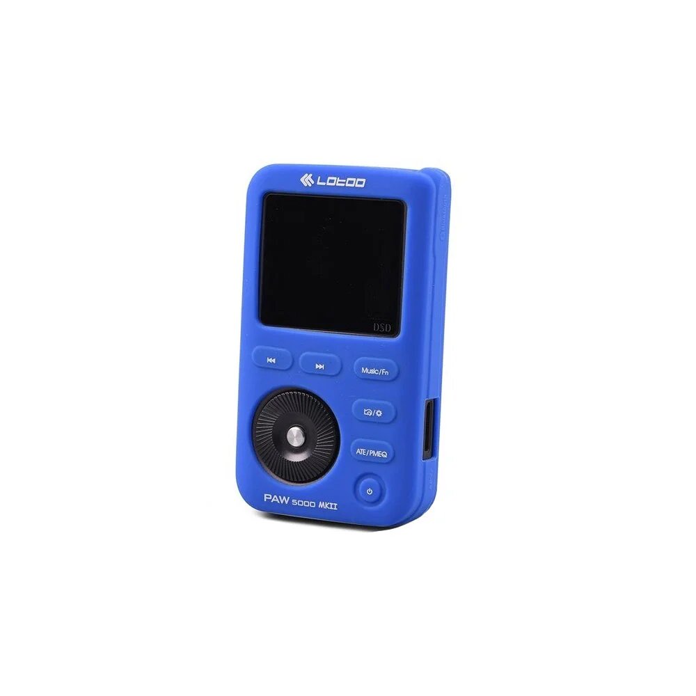 Чехол для плеера Lotoo PAW 5000 MKII Blue Silicon Case, синий, 1 шт.