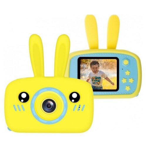 Детский фотоаппарат Зайчик желтый Детская камера Видео камера Фотоаппарат детский цифровой Фотокамера Мини камера Видеокамера 98900₽