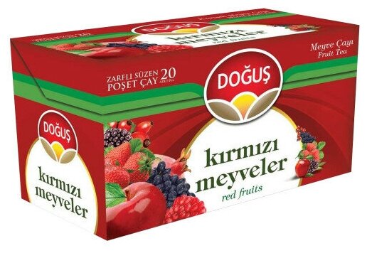 Чай из красных фруктов 20 пакетиков DOGUS