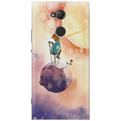 фото Re:pa накладка transparent для sony xperia xa2 ultra с принтом "маленький принц"