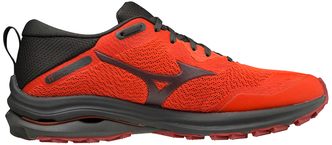 Беговые Кроссовки Mizuno Wave Rider Tt Cherry Tomato/Black Ink/Black Ink (Uk:8,5)