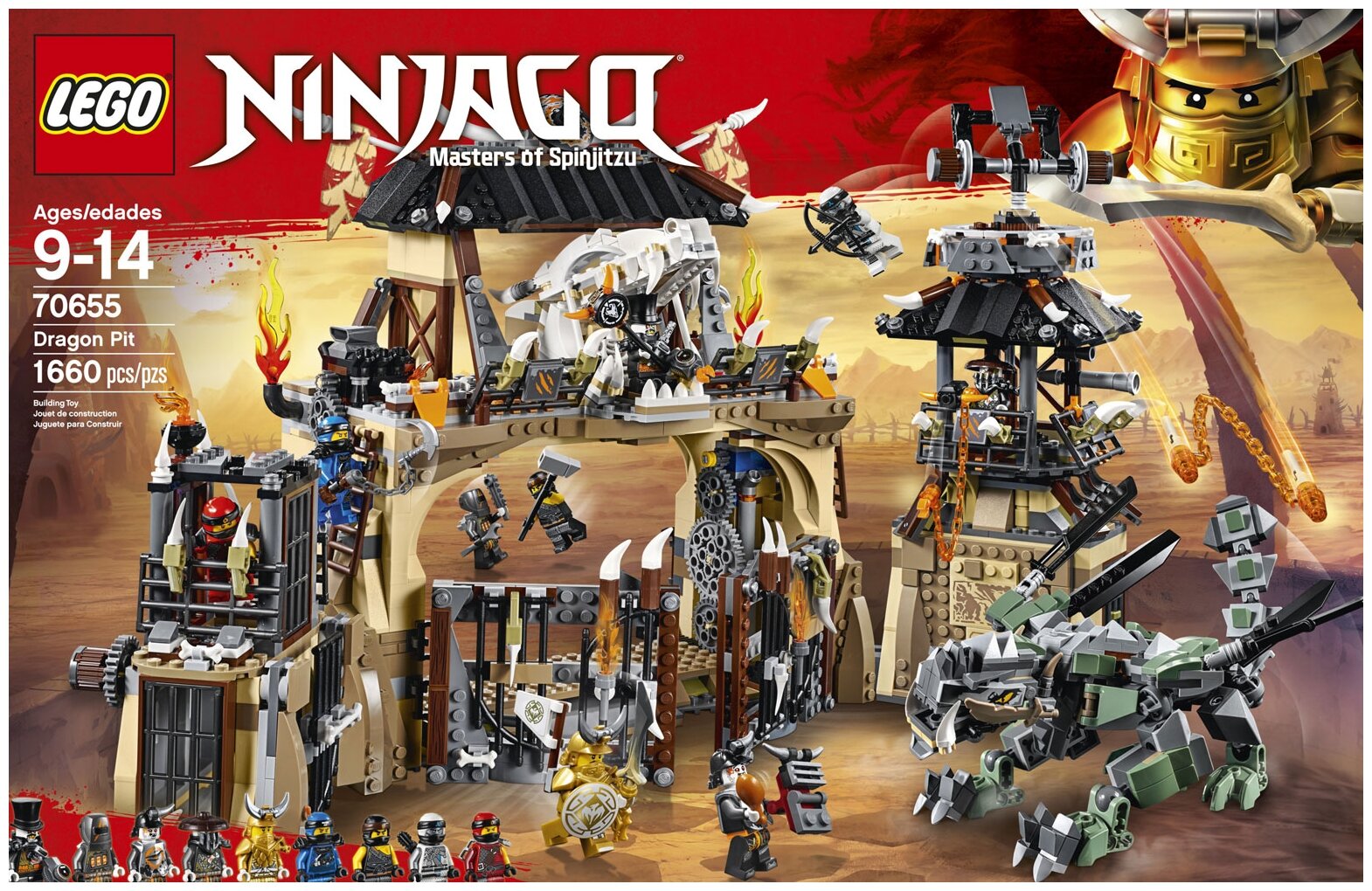 Конструктор LEGO Ninjago 70655 Пещера драконов