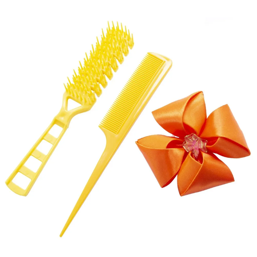 Набор Valexa для волос для девочек Солнечный денек (состоит из двух расчесок р2р19 и банта)