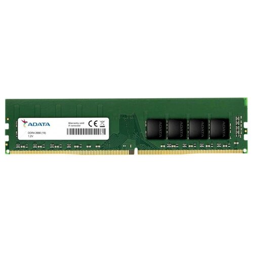 Оперативная память ADATA DDR4 4Gb 2666MHz pc-21300 (AD4U26664G19-SGN)