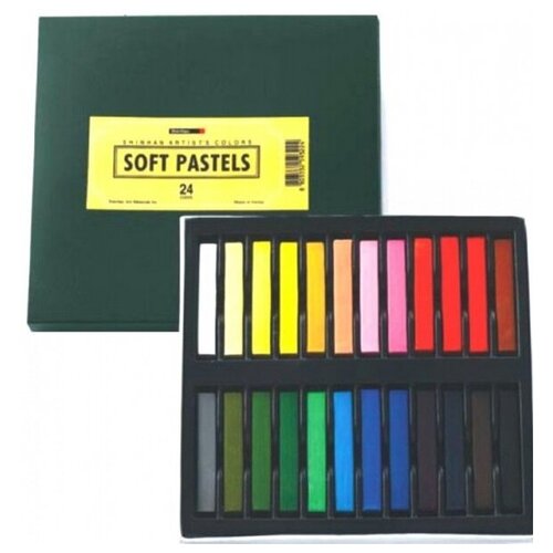 ShinHan Korea Набор пастели Soft Pastel 24 set (24 цвета)