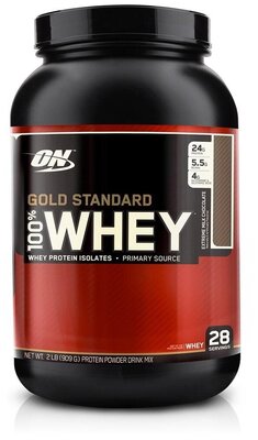 Optimum Nutrition 100% Whey Gold standard 909 гр 2lb (Optimum Nutrition) Шоколадная крошка