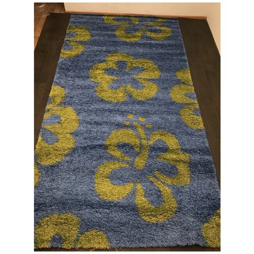 Ковер s605 - BLUE-GREEN - Прямоугольник - коллекция SHAGGY ULTRA 2.50x4.00