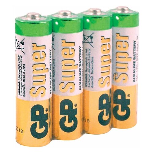 Батарейки Unitype комплект 4 шт. - (4 шт) батарейки щелочные алкалиновые gp super тип aa 1 5v 30шт пальчиковые