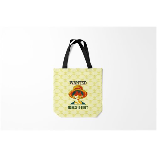 фото Сумка-шоппер / 40х40 см / аниме / one piece манки д. луффи burnettie