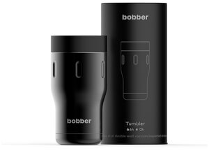Фото Bobber/Термокружка вакуумная Tumbler-350 Black Coffee/кружка-термос в автомобиль/держит тепло до 6 часов