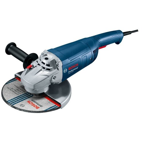 УШМ BOSCH GWS 2200, 06018C1320, 2200 Вт, 230 мм углошлифовальная машина bosch gws 2200 230 мм 2200 вт