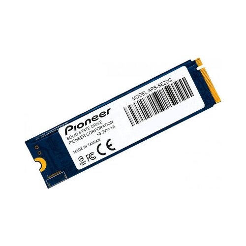 фото Ssd диск 256gb pioneer m.2 2280 pcie gen3x4 aps-se20g-256