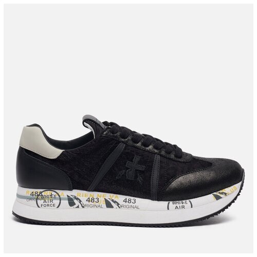 фото Женские кроссовки premiata conny 4821 чёрный , размер 38 eu