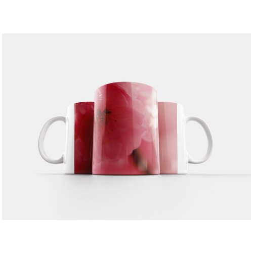 фото Кружка "весна, цветок, розовый" 320 мл lotsprints