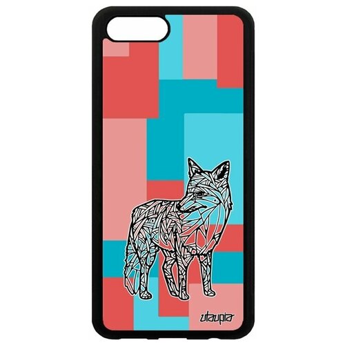 фото Чехол на мобильный honor v10 / view 10, "лиса" хищник лисица utaupia