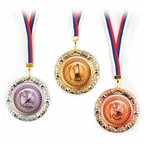 Комплект металлических медалей 