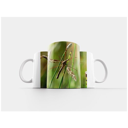 фото Кружка "комар, деталь, длинноногое насекомое" 320 мл lotsprints