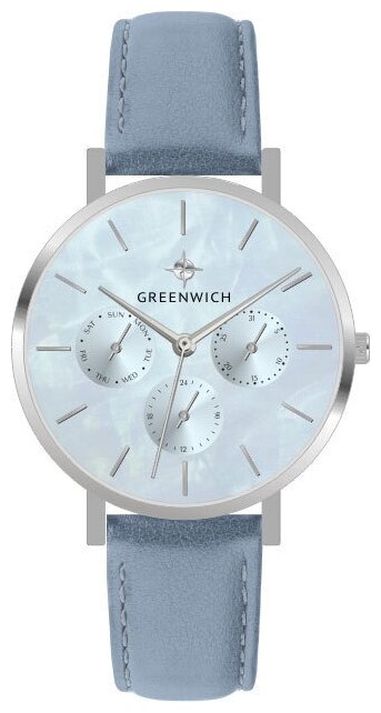 Наручные часы GREENWICH, голубой