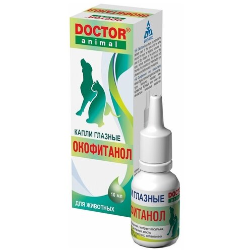 Бионикс Глазные капли DOCTOR Animal Окофитанол, для домашних животных