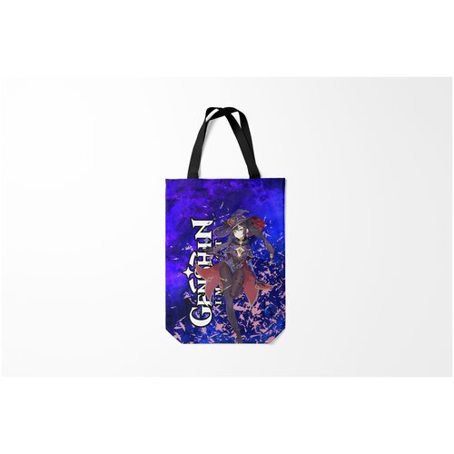 фото Сумка-шоппер / 31х42 см / геймерам / genshin impact mona burnettie