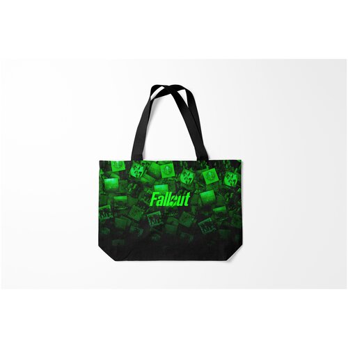 фото Сумка-шоппер / 46х35 см / геймерам / fallout burnettie