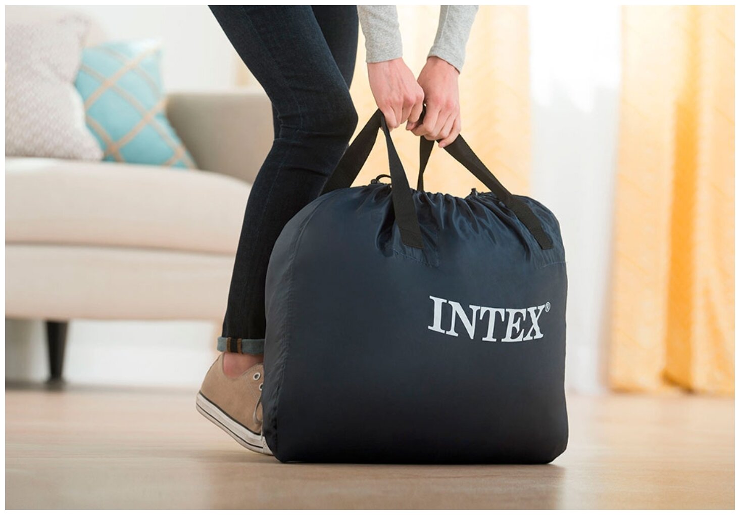 Intex 152x236x86cm 64448 - фотография № 8