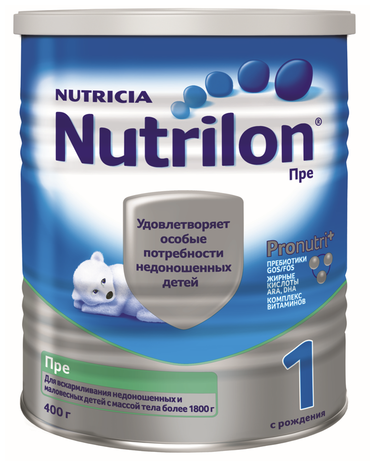 Смесь Nutrilon (Nutricia) Пре 1, с рождения, 400 г