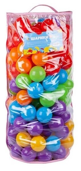 Набор шариков "BabyStyle" (160 шт/d 8 см) 108-2020 - фотография № 1