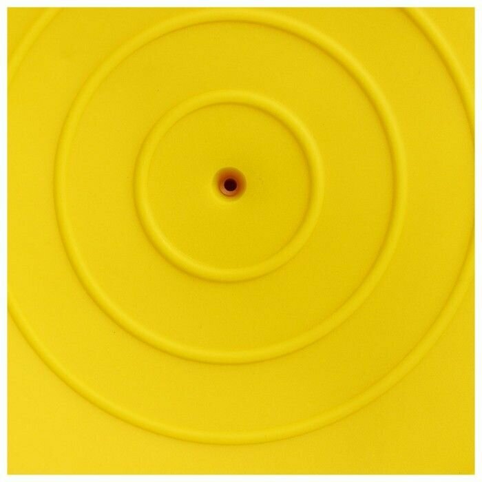 Полусфера массажная, 16 х 16 х 9 см, 250 г, цвет желтый - фотография № 4