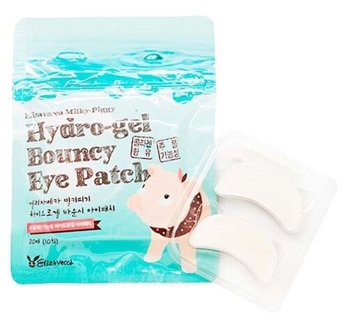 Elizavecca Milky-Piggy Hydro-gel Bouncy Eye Patch гидрогелевые патчи