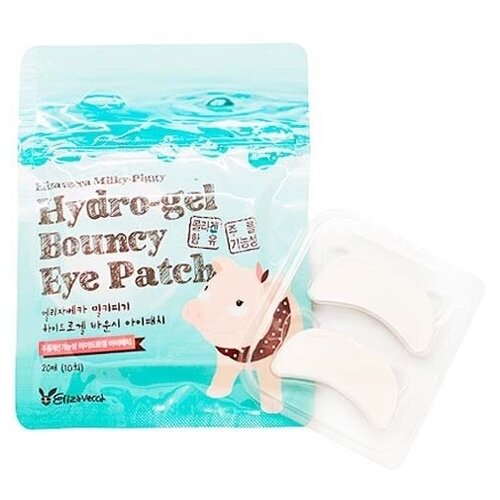 Elizavecca Milky-Piggy Hydro-gel Bouncy Eye Patch гидрогелевые патчи elizavecca набор гидрогелевых патчей для кожи вокруг глаз milky piggy hydro gel bouncy eye patch