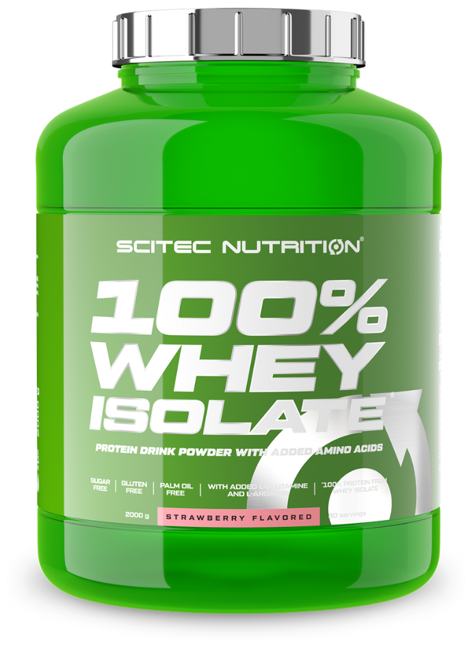 Scitec Nutrition 100% Hydro Isolate 2000 гр, клубника