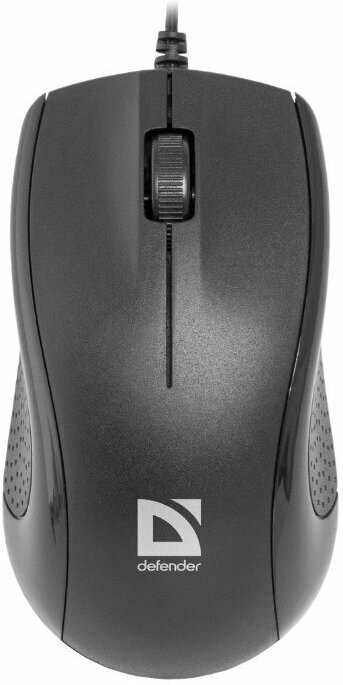 Оптическая мышь Defender Оптическая мышь Defender MB-160 Optimum 52160, 2кн.+скр, черный (USB) (ret)