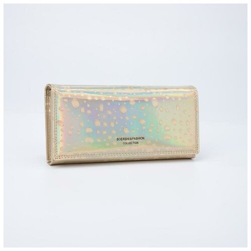 фото Кошелёк женский, 3 отдела на магнитах, цвет жёлтый mikimarket